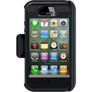 OtterBox Defender Case for iphone 4 & 4S , Black, NEW VERSION, W/ Belt