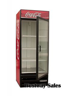 Beverage Air MT27 Coca Cola Glass Door Refrigerator Soda Merchandiser