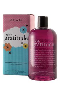 philosophy with gratitude high foaming shampoo, shower gel & bubble bath ( Exclusive)