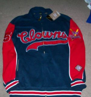   League Baseball Museum NLBM Indianapolis Clowns Sweatshirt Jacket