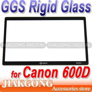 GGS LCD Protector Glass for Canon EOS 600D Rebel T3i