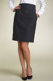 Theory Lacey N.   Tailor High Waist Skirt