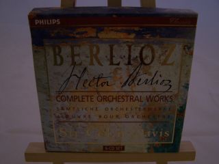 Hector Berlioz Complete Orchestral Works Sir Colin Davis 6 CD Set 1997