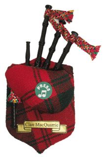 Great Gift Scotland Tartan Musical Clan Magnet Bagpipes Macquarrie