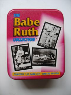 1992 Babe Ruth Collection by Megacards Commemorative Tin Yankees