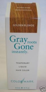 Colormark Gray Instant Touch Up Hair Color Golden Blond