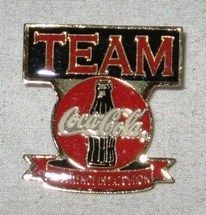 Coca Cola Lapel Hat Jacket Coke Collector Pin Trade TEAM Excellence in