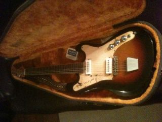 Collectable 1966 Harlem Vox Guitar