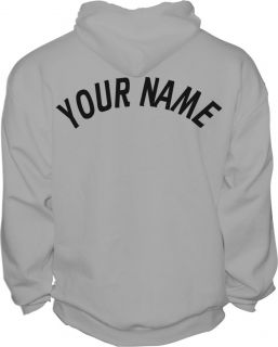 Add Any Name to Our T Shirts or Hooded Sweatshirts Purchased from US