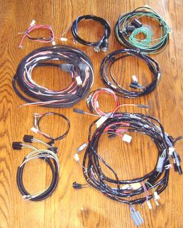 Wire Harness Kit 4 Door Station Wagon with Alternator Wiring