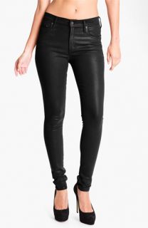Citizens of Humanity Rocket Skinny Leatherette Jeans (Black)