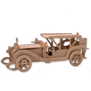 Wooden Puzzle   Classic Car Model  Affordable Gift for your Little