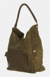 Topshop Slouchy Suede & Leather Tote