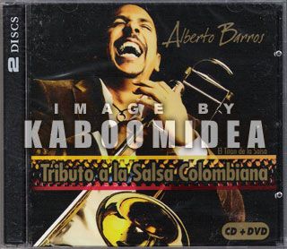 Alberto Barros Tributo A La Salsa Colombiana CD DVD