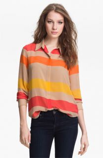 Vince Camuto Multi Stripe Blouse with Camisole