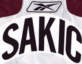 Joe Sakic Size Medium Colorado Avalanche Reebok Premier Jersey RBK