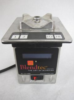 Blendtec ICB 3 Commercial Smoothie Blender Machine Motor Base Mixer