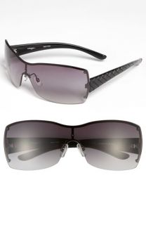 Halogen® Rimless Shield Sunglasses