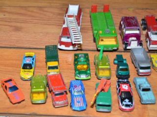  of vintage diecast cars trucks tootsie toy matchbox lesney collectible