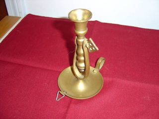 Collectible Ships Brass Candle Stick Holder