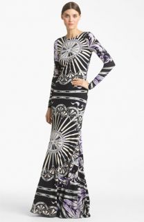 Emilio Pucci Print Jersey Gown