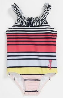 Juicy Couture Stripe Swimsuit (Infant)