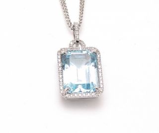 1340702381 cohen pendant collection white gold 14k  diamond topaz 1