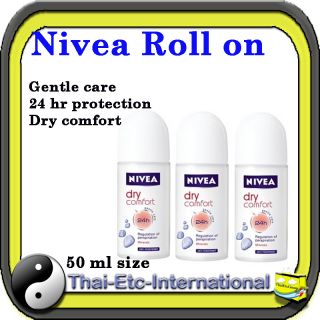 Nivea Deodorant Dry Comfort Roll on Gentle Care 24 Hour Protection