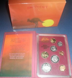 Australian Proof Coin Set 1989 Great Value Set