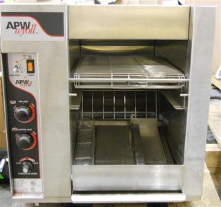  BT 15 3 Commercial Conveyor Bagelmaster Bun Toaster Oven New