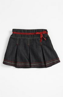 Pumpkin Patch Pleated Denim Skirt (Toddler)