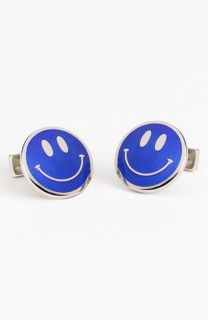 Thomas Pink Smiley Face Cuff Links
