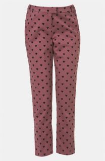 Topshop Maternity Flocked Heart Trousers