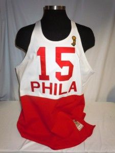  76ers Authentic Mitchell Ness 1965 66 Throwback Jersey