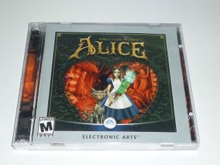 American McGees Alice RARE PC Game Software Ea 014633144956