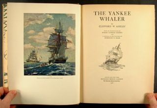  YANKEE WHALING WHALER SHIPS  Clifford Ashley Classic Limited Edition