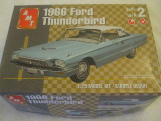 Complete Ford Thunderbird Model Car Kit Collectible Classic Automobile
