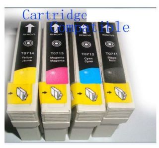 12 Compatible Epson Ink Cartridges for Stylus DX8450 DX4050 DX6000 D78