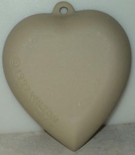  Cookie Mold 1997 Clay Stamp Wilton Collectible Kitchen Baking