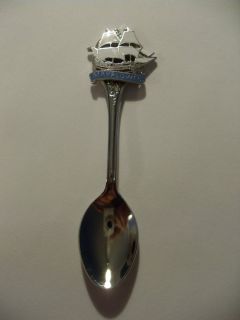 Vintage Mayflower Souvenir Collector Spoon