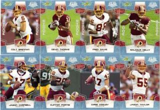 Serial Numbered 250 Washington Redskins Super Bowl 43 Glossy Set Fred