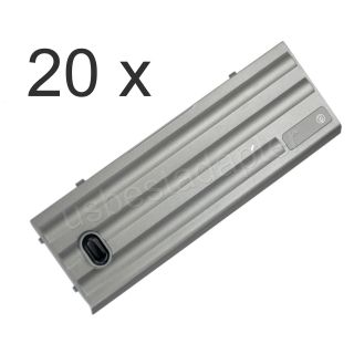 Lot 20 6 Cell Battery for Dell Latitude D620 D630 D630N D640 PC764