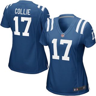 Womens Nike Indianapolis Colts Austin Collie Game Team Color Jersey