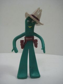 1960s Lakeside Gumby Pokey Cowboy Bendy Clokey Figure Toy