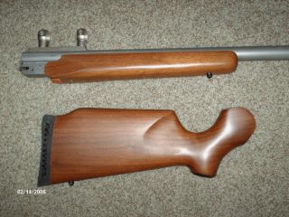 Thompson encore .222 Custom Shop barrel with stock and forend. Near
