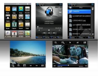  Touch Screen  MP4 MP5 Music Video Media Player FM PC Camera
