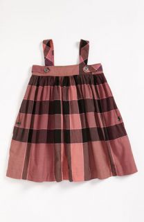 Burberry Check Print Dress (Toddler)