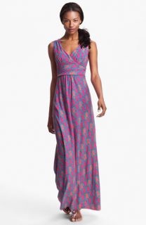 Lilly Pulitzer® Sloane Seahorse Print Cotton Maxi Dress