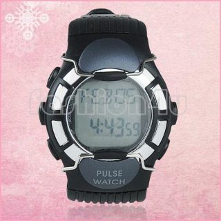 Pulse Heart Rate Monitor Calorie Counter LCD Backlight Wrist Watch