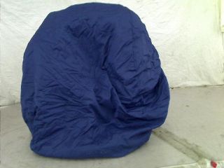 Comfort Research Fuf Large Foam Bean Bag Chair Denim